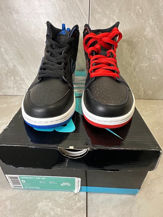 Nike Other - Nike SB Air Jordan 1 QS black/red/blue Craig Stecyk/Lance Mountain 2014 Size 9